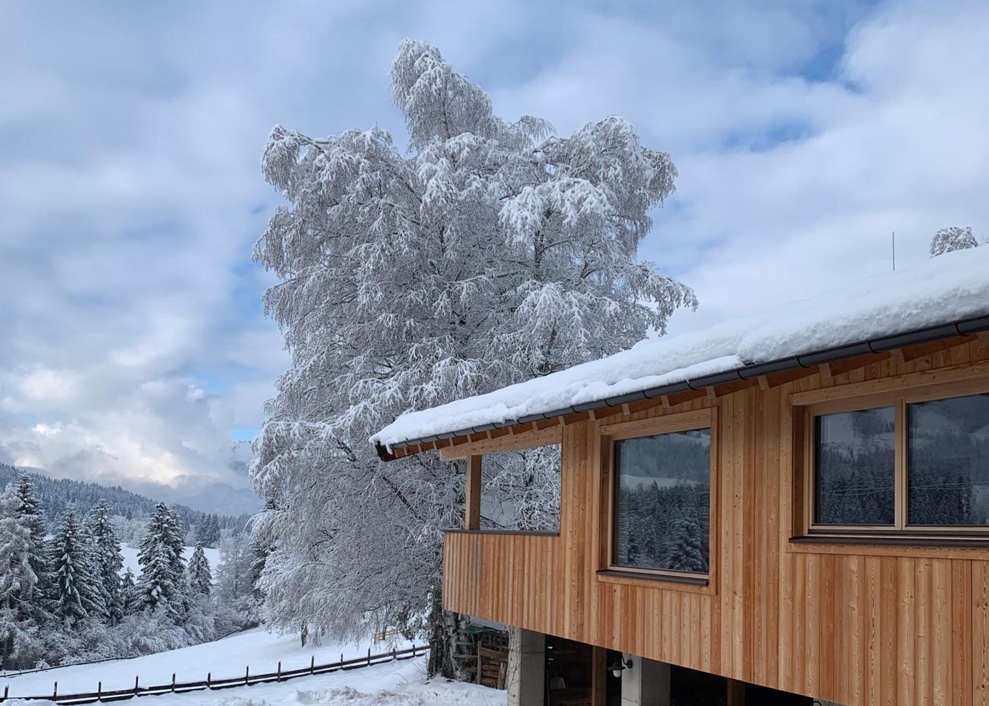 Ferienwohnung Remise Am Reitl Fieberbrunn Dış mekan fotoğraf